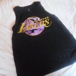 Los Angeles Lakers Tang Top Mens Size Large Harwood Classics